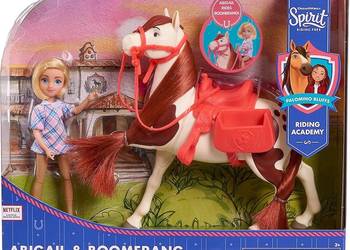 Mustang Duch Wolności Koń Rumak Boomerang i Lalka Abigail