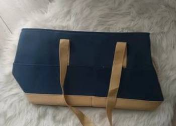 Torba do ręki granatowa duża