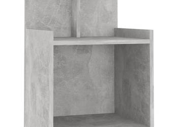 Szafka nocna szarość betonu 40x35x60 cm WM-806183