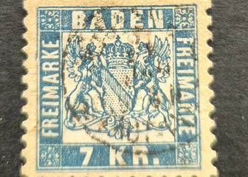 Znaczek pocztowy Prusy Baden 1868 Mi.25b