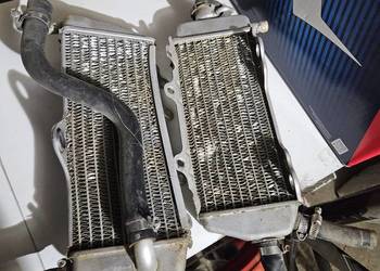 Chłodnice chłodnica prawa lewa YZ 125 06+ alu rama Yamaha