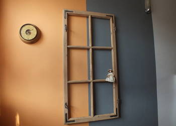 Stare okna drewniane--około 1940-50 rok---piękne