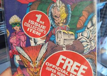 X-Force nr 1 - oryginalny komiks plus Marvel Trading Card