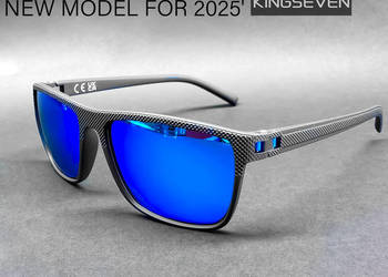 OKULARY PRZECIWSŁONECZNE. DARK BLUE/BLACK. SPORTOWE. POLARYZACYJNE HD