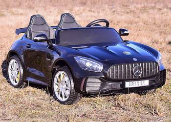 BAWIBUS.PL Auto samochód na akumulator MERCEDES GTR 4x4 dla 2 dzieci