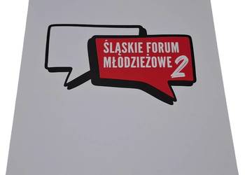 Zeszyt, notatnik, notes klejony, 25 kartek, Śląskie Forum Młodzieżowe 2