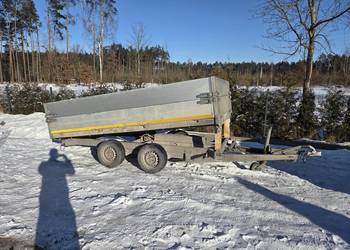 Przyczepa samochodowa  wywrotka Eduard 3000kg