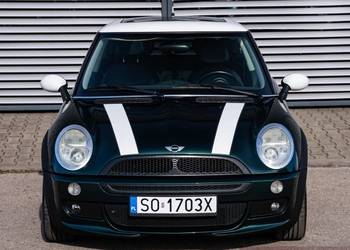 Mini Cooper 1.6 benz. 116KM. Młody klasyk. British racing green.