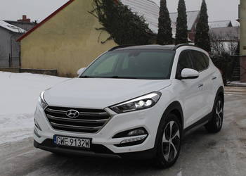 Hyundai Tucson 2016r. 2,0 CRDI 4X4 Najbogatsza wersja Stan BDB Zamiana