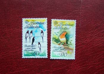 Lichtenstein 1986 MNH Mi. 893/4 Fauna Ptaki  a