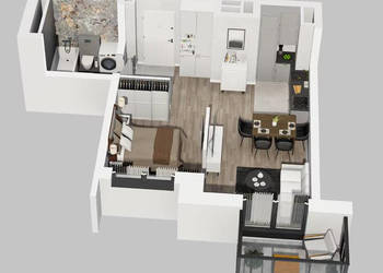 Oferta sprzedaży mieszkania 40.2m2 1-pok Wrocław Kleczkowska