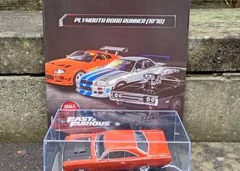 PLYMOUTH ROAD RUNNER Fast furious deagostini 1/43 szybcy wściekli nowy