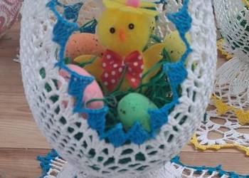 Wielkanocne ozdoby szydełkowe
