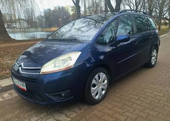 Citroen C4 Grand Picasso 1,6hdi 7 osobowy automat nowe sprzęgło LUK klima