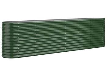 vidaXL Podwyższona donica, stal ocynkowana(SKU:318903)