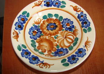 Włocławek fajansowy talerzyk 15 cm
