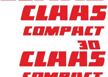 Naklejki claas compakt 30 zamienniki