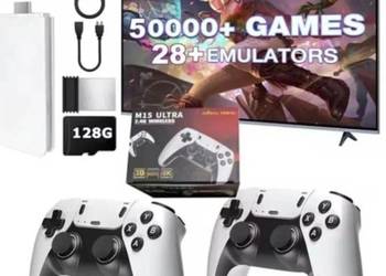 Konsola retro TV HDMI 128Gb 50000+ gier 2 pady