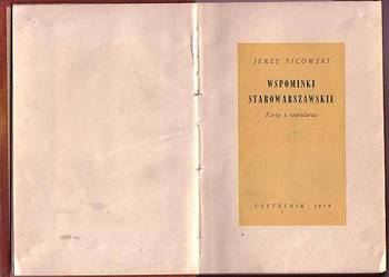 (6973) WSPOMINKI STAROWARSZAWSKIE (KARTY Z RAPTULARZA) – JER