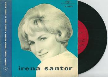 Irena Santor / Wiązanka piosenek Zygmunta Wiehlera / płyta/Santor Irena Santor / Wiązanka piosenek Zygmunta Wiehlera / płyta/Santor