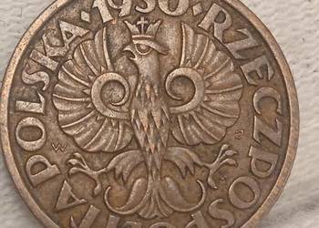 2 RP 1 grosz 1930 rok.