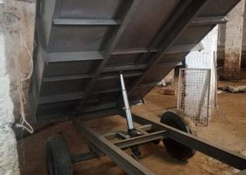 Przyczepa jednoosiowa wywrotka