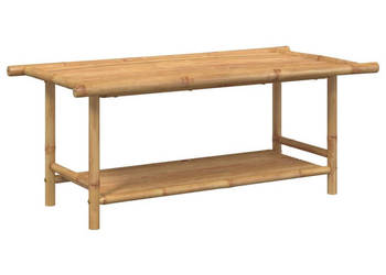 Stolik kawowy 110x55x45 cm bambusowy WM-366474