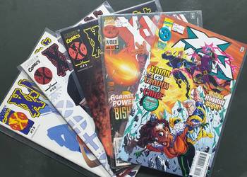 X-Man - zestaw 5 oryginalnych komiksów Marvel USA