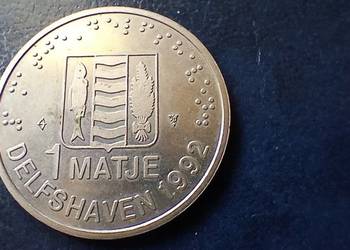 Stare monety 1 Matje 1992 Holandia