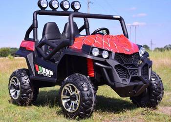 BAWIBUS.PL Auto samochód na akumulator GRAND BUGGY LIFT jeep 4x4 autko czer