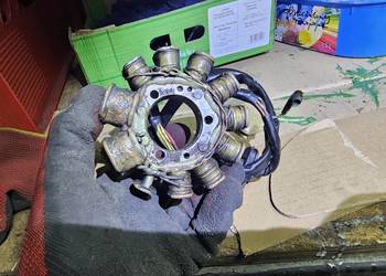 Kawasaki KMX 125 iskrownik stojan alternator zapłon KMX125 uzwojenie wirnik