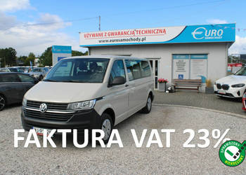 Volkswagen Transporter 9 miejscowy netto 78780PLN Salon Polska LONG Gwaran…