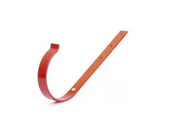 Bryza PVC Uchwyt rynny prosty 125 mm ceglasty