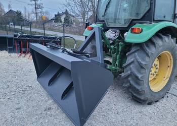 Łyżka/ Łycha na tył ciągnika/ przedni TUZ traktora z KIPREM HYDRAULICZNYM