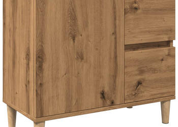 Szafka pod umywalkę dąb artisan 65x33x60 cm WM-857121
