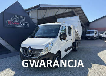 Renault Master Wywrotka Brygadówka 6-osobowa doka 165KM! Bliźniak