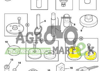 892/01157, 892-01157 NARZĘDZIE SERWISOWE JCB