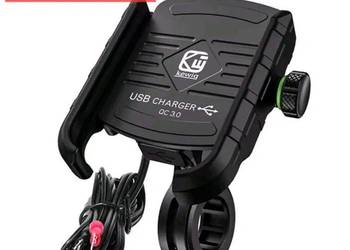 Ładowarka / uchwyt na telefon do motocykla QC 3.0