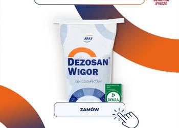 Dezosan Wigor DARMOWA dostawa Sucha dezynfekcja Paleta 500 kg