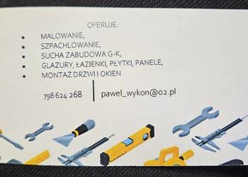 Uslugi wykonczeniowo - budowlane