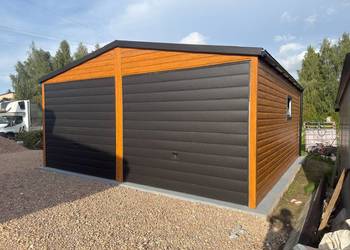 Garaż Blaszany 6x5.80 producent profil 7x6 7x7 4x6 4x5 5x5 9x6 9x7 10x6