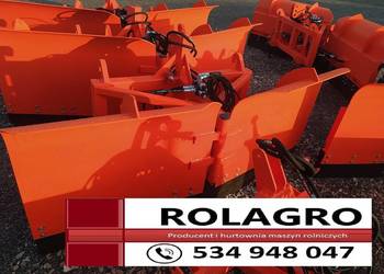Pług do śniegu hydraulicznie składany euro-masz