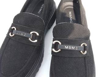 Buty Nowe Wsuwane MODNE DAMSKIE BUTY R.38 Zamszowe