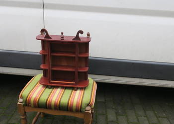 Półeczka wisząca drewniana