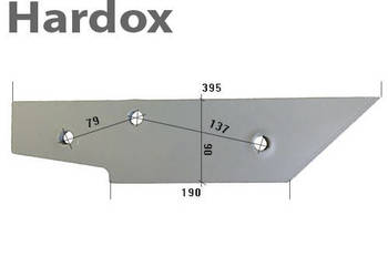 Płoza długa HARDOX 24061917/L części do pługa STEENO