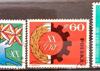 Znaczki polskie rok 1964