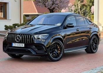 Mercedes GLE 63 AMG S 4Matic+ Coupe Salon PL Bezwypadkowy Gwarancja Serwis…