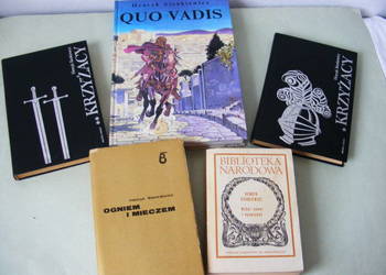 Sienkiewicz Quo Vadis Krzyżacy Ogniem i mieczem Wybór nowel