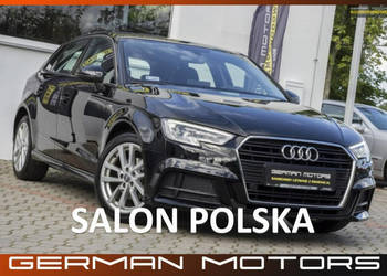 Audi A3 S-tronic / S-line / Kamera Cofania / Virtual / Bezwypadkowy / ASO …