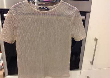 Crop Top Bluzka Tally Weijl r / XS złota nitka Nowa